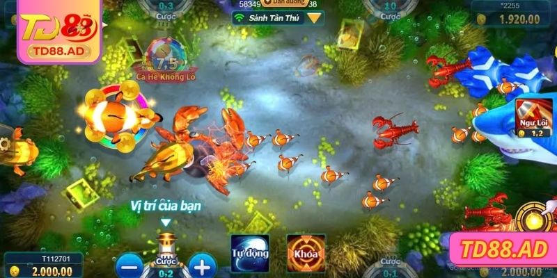 Giới thiệu về bắn cá Fishing War TD88 hấp dẫn 