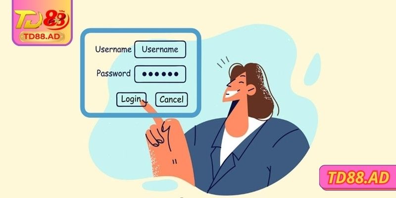 Chọn đăng ký tài khoản tại web chính thống