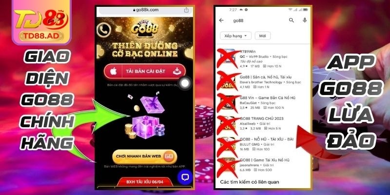 Go88 Bị Giả Danh: Cảnh Báo Chiêu Trò Lừa Mới Nhất 1 Go88 bị giả danh đang gây nhiều rủi ro